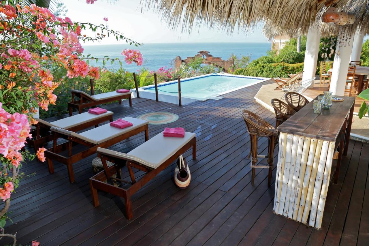 Villa Casa Blanca del Faro Zipolite Exterior foto
