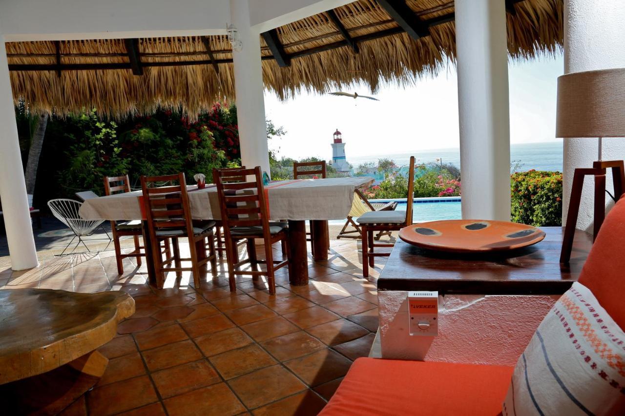 Villa Casa Blanca del Faro Zipolite Exterior foto